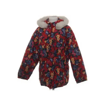 Vinterjacka (Röd, Flerfärgad) från Polarn & Pyret Bomull, Polyamid, Polyester