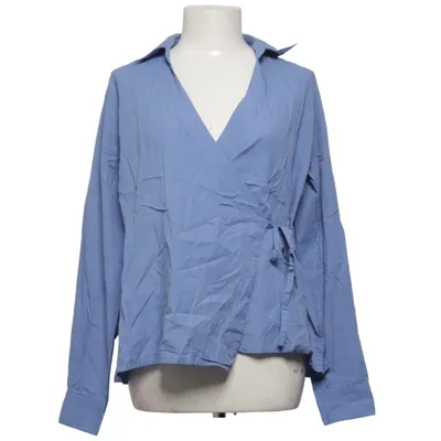 Wrap blouse (Blue) from Woman Cotton