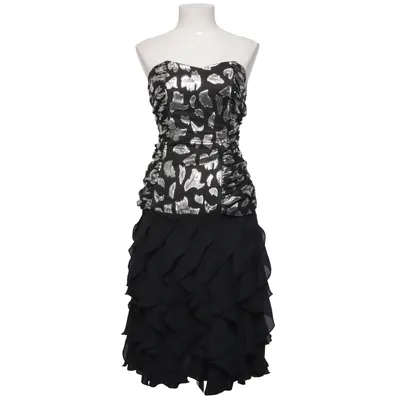 Cocktail dress (Black, Silver) from New Fast Polyester