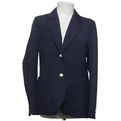 Blazer (Blue) from Desam Polyester, Viscose