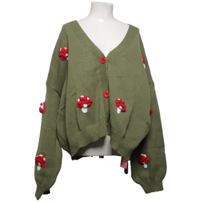 Cardigan (Vert) de Romwe Polyester