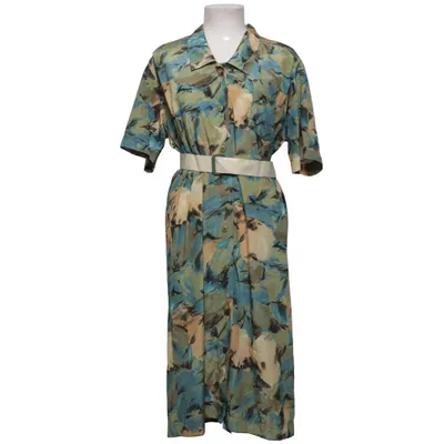 Skjortklänning (Grön, Blå, Beige) från Petri Polyester