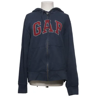 Sweat à capuche (Bleu) de Gap Coton, Polyester, Viscose