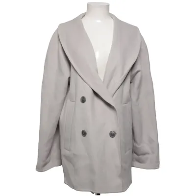 Mantel (Grau) von H&M Premium Quality Polyamid, Viskose, Wolle