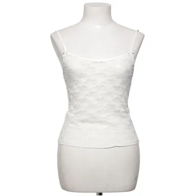 Tanktop  (Hvid) fra Brandy Melville Elastan, Polyamid