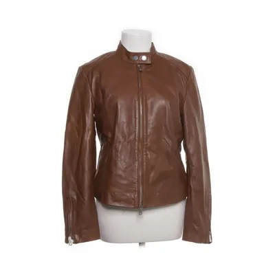 Leather jacket (Brown) from Mango Leather