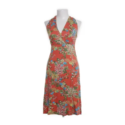 Jurk (Rood, Meerkleurig) van King Louie Elastaan, Viscose
