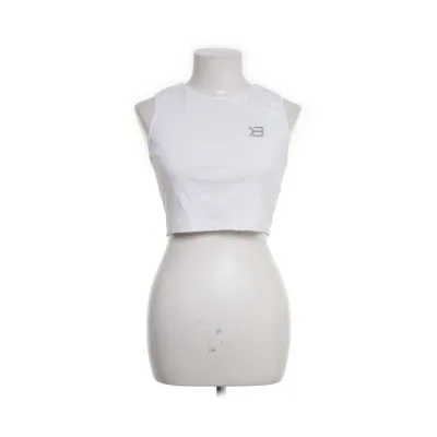 Crop top (White) from Better Bodies Cotton, Elastane