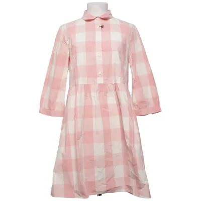 Robe chemise (Rose, Blanc) de Woolrich Coton