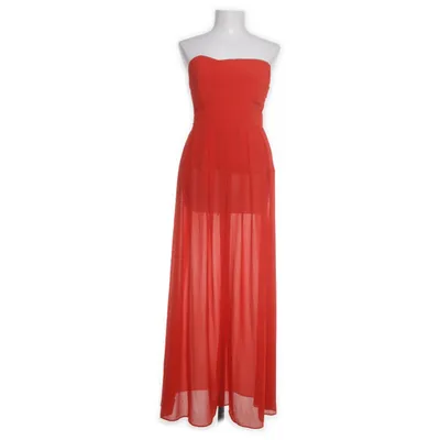 Aftonklänning (Röd) från TFNC London Elastan, Polyester, Viskos