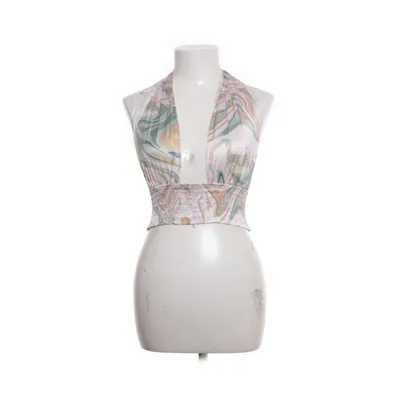 Haltertop (Roze, Groen, Meerkleurig) van Design by Si Polyester