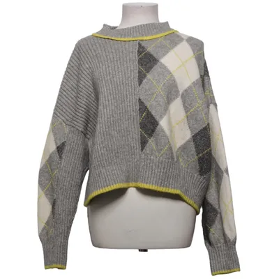 Strickpullover (Grau, Mehrfarbig) von Pringle of Scotland x H&M Polyester, Acryl, Wolle