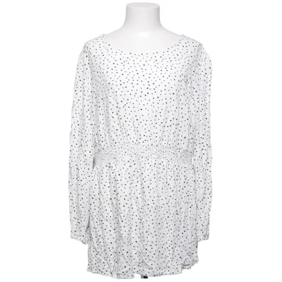 Borstvoedingsblouse (Wit, Zwart) van Yessica Viscose