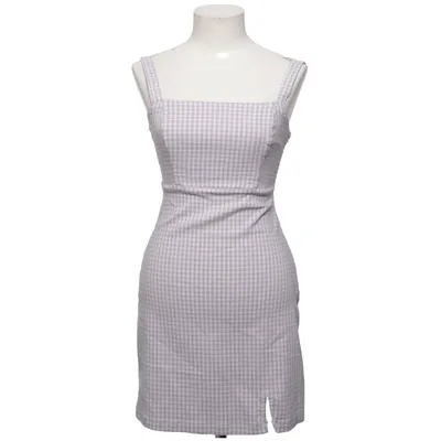 Jurk (Lila, Wit) van Hollister Elastaan, Polyester, Viscose