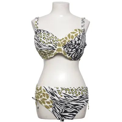 Bikini (Wit, Zwart, Groen) van Reida Elastaan, Polyamide