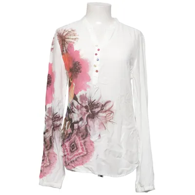 Bluse (Hvid, Flerfarvet) fra Desigual