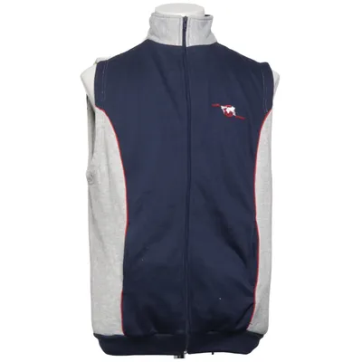 Vest (Blue, Gray) from Mars Cotton, Polyester, Viscose