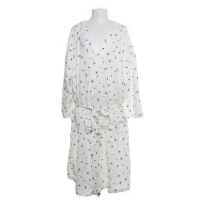 Morgonrock (Vit, Flerfärgad) från Zizzi Bomull