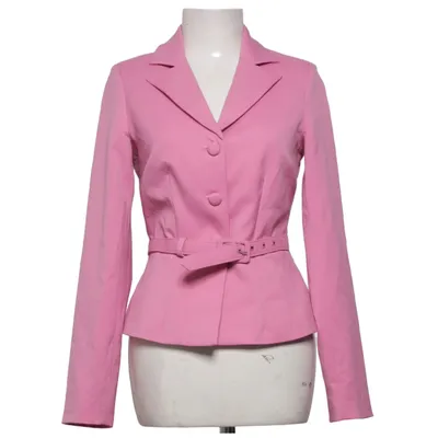 Blazer (Pink) from Daisy Dapper Cotton, Elastane, Polyester