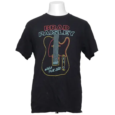 T-shirt (Svart, Flerfärgad) från Gildan Bomull