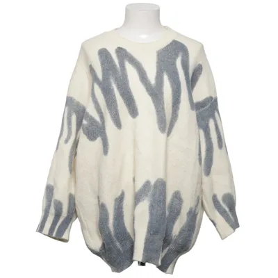 Sweater (White, Gray) from May Acrylic, Polyamide, Polybutylene