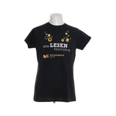 T-shirt (Svart, Flerfärgad) från Gildan Softstyle Bomull
