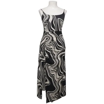 Långklänning (Svart, Vit) från Forever 21 Elastan, Polyester