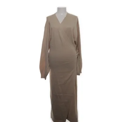 Wrap dress (Beige) from Pretty Lavish Acrylic