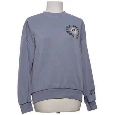 Sweatshirt (Blue) from Sublevel Cotton, Polyester