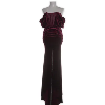 Evening gown (Pink) from ASOS Design Polyester, Elastane