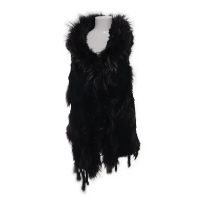 Pälsväst (Svart, Grå) Päls