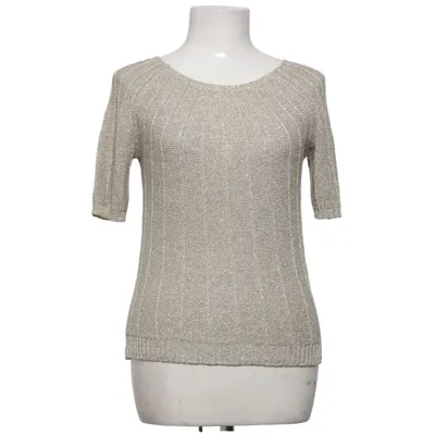 Top (Beige) from Antonello Serio Metallic fiber, Viscose