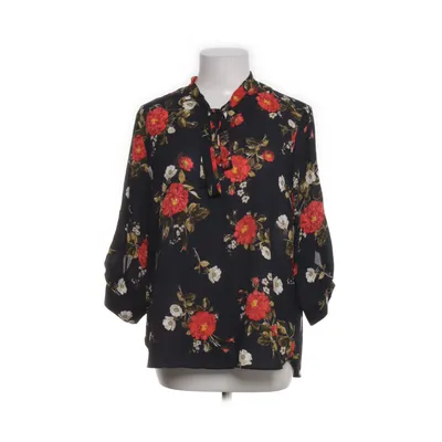 Knytblus (Svart, Flerfärgad) från Petite Polyester