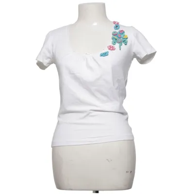 T-shirt (Blanc) de Bandolera Coton, Élasthane