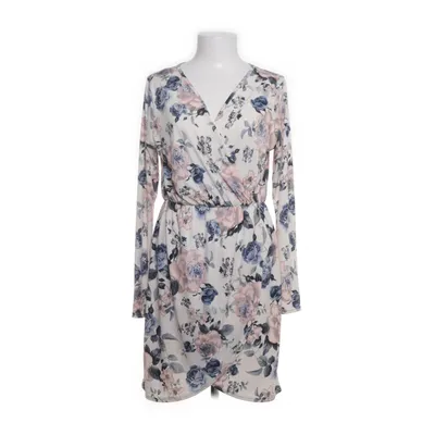Kjole (Hvid, Flerfarvet) fra Diva Elastan, Polyester