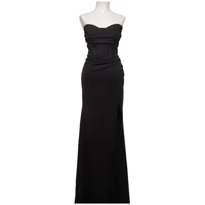 Avondjurk (Zwart) van Stella Elastaan, Polyester