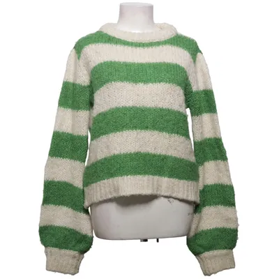 Strickpullover (Grün, Weiß) von Dilvin Knit Acryl, Mohair, Polyester, Wolle