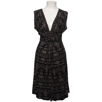 Kjole (Sort, Beige) fra Krisp Elastan, Viscose