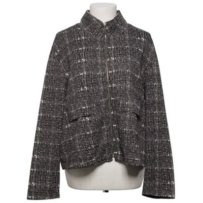 Jacket (Black, White) from Le Comte Elastane, Polyamide, Polyester
