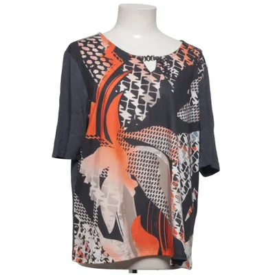 Top (Black, Orange, Multicolored) from Barbara Lebek Elastane, Polyester, Viscose