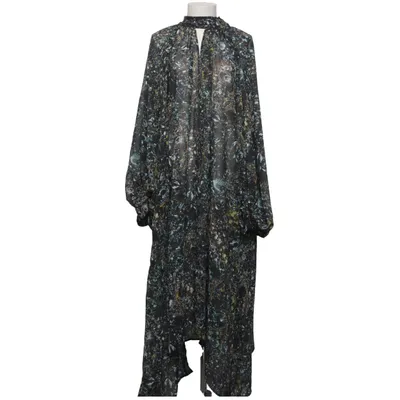 Halterneckklänning (Svart, Flerfärgad) från H&M Studio Polyester