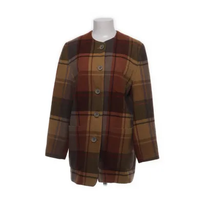 Coat (Brown, Multicolored) from Kello Wool