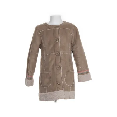 Shearling jas (Beige, Meerkleurig) van Name It Polyester