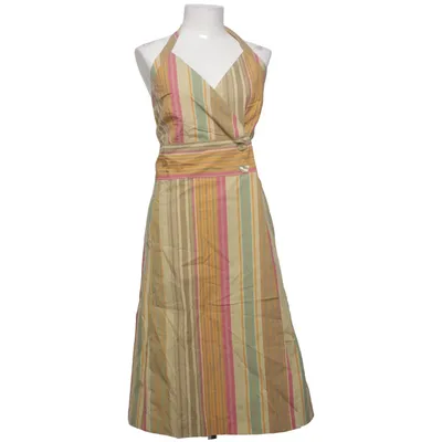Halterneck-kjole (Beige, Flerfarvet) fra Odeon Bomuld