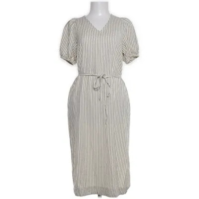 Dress (Beige, Black) from Fransa Linen, Viscose