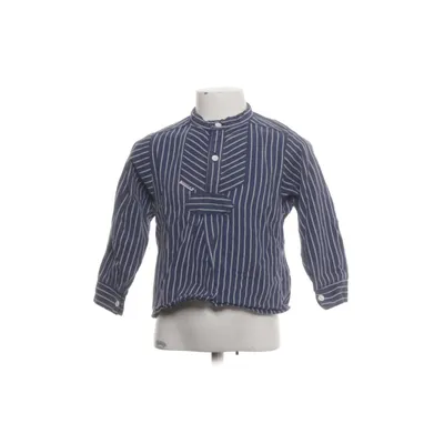 Blouse (Blue, White) from Modas Cotton