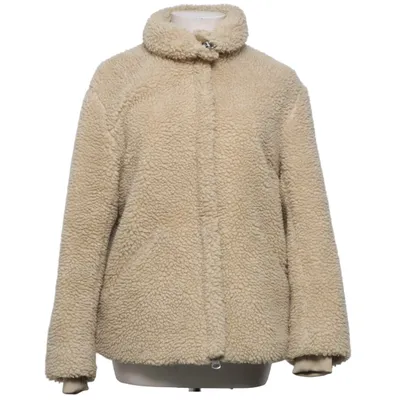 Winter jacket (Beige) from L.O.G.G by H&M Acrylic, Polyester
