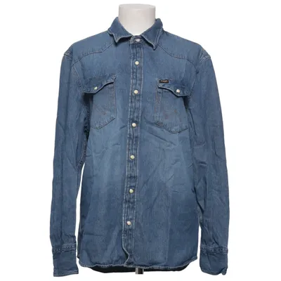 Denim shirt (27MW) from Wrangler Cotton