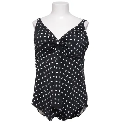 Bikini (Svart, Vit, Flerfärgad) från Ulla Popken Elastan, Polyamid