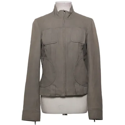 Lederjacke (Grau) von ESPRIT Collection Leder